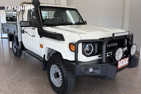 White 2023 Toyota Landcruiser Cab Chassis Lc79 Workmate