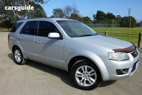 Silver 2009 Ford Territory Wagon Ts (Rwd)