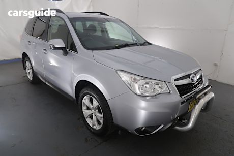 Silver 2015 Subaru Forester SUV 2.5I-L 4WD