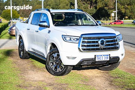 White 2021 GWM UTE Dual Cab Utility Cannon-X (4X4)