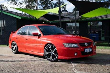 Red 2006 Holden Commodore Sedan SV6 R