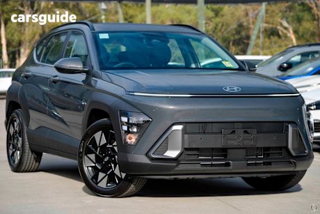 Grey 2025 Hyundai Kona SUV F