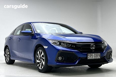 Blue 2019 Honda Civic Hatch VTI-S F