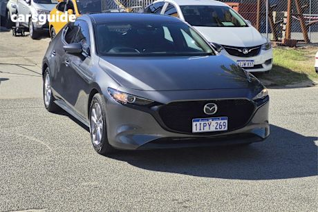 Grey 2020 Mazda Mazda3 Hatch G20 PURE F