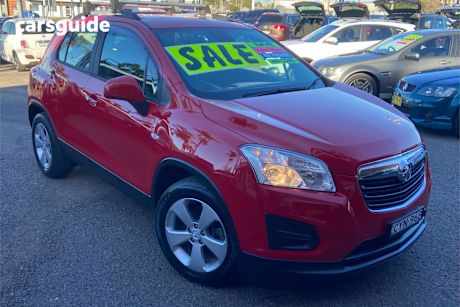 Red 2015 Holden Trax Wagon Ls Active