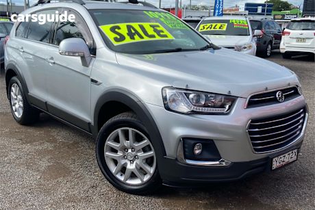 Silver 2017 Holden Captiva Wagon Active 5 Seater