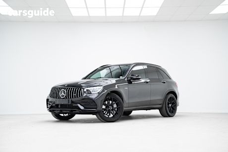 Grey 2021 Mercedes-Benz GLC-Class SUV GLC43 AMG 4WD