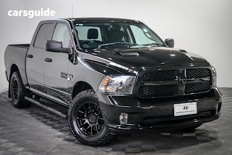 Black 2023 Ram 1500 Crew Cab Utility Express