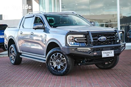 Silver 2023 Ford Ranger Double Cab Pick Up Wildtrak 3.0 (4X4)