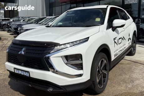 White 2024 Mitsubishi Eclipse Cross Wagon Es Phev (Awd)