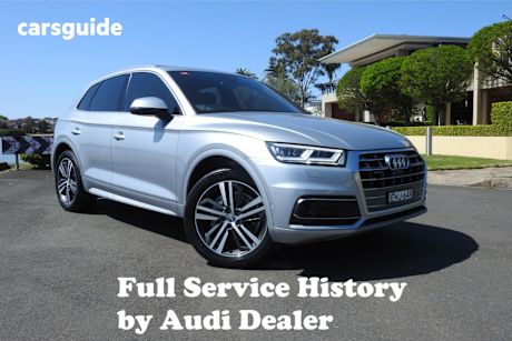 Silver 2019 Audi Q5 Wagon 45 Tfsi Quattro Sport