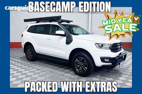 White 2021 Ford Everest SUV TREND 4X4