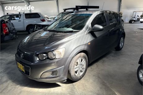 Grey 2015 Holden Barina Hatchback Cd
