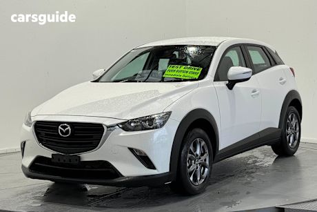 White 2023 Mazda CX-3 Wagon G20 Sport