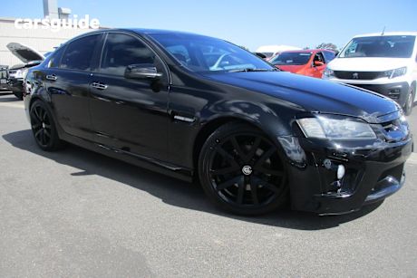 Black 2008 Holden Commodore Sedan SS V R