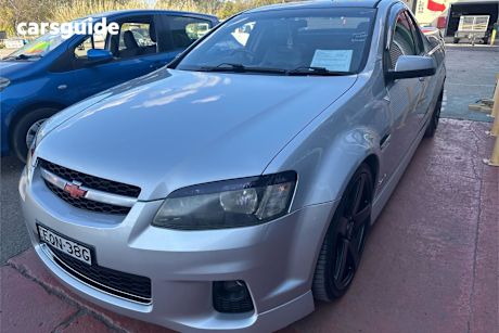 Silver 2012 Holden Commodore Utility Sv6 Thunder