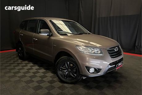 Bronze 2010 Hyundai Santa FE Wagon Slx Crdi (4X4)