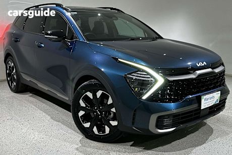 Blue 2022 Kia Sportage SUV GT-LINE 4WD