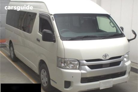 White 2020 Toyota HiAce Commercial VAN CAMPERVAN