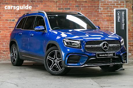 Blue 2025 Mercedes-Benz GLB-Class SUV GLB200 F