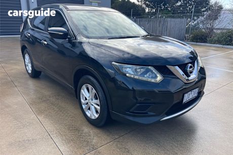Black 2016 Nissan X-Trail Wagon St (Fwd)