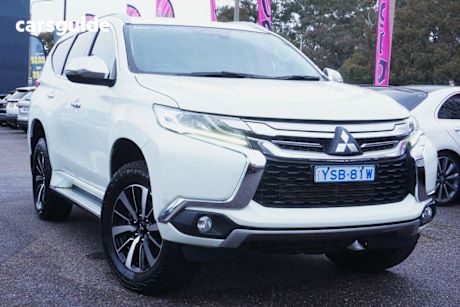 White 2019 Mitsubishi Pajero Sport Wagon Gls (4X4) 7 Seat