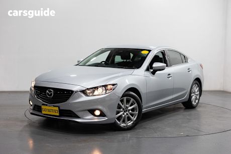 Silver 2017 Mazda 6 Sedan Sport