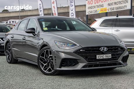 Grey 2021 Hyundai Sonata Sedan N LINE F