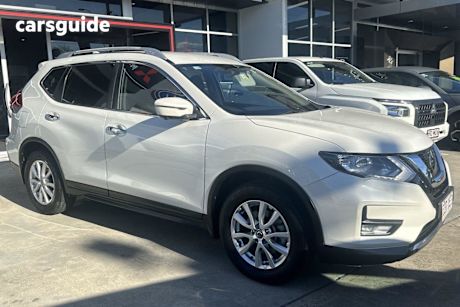 White 2020 Nissan X-Trail Wagon St (2Wd) (5Yr)