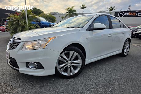 White 2013 Holden Cruze Sedan SRI-V F