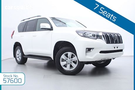 White 2022 Toyota Landcruiser Prado Wagon Gxl
