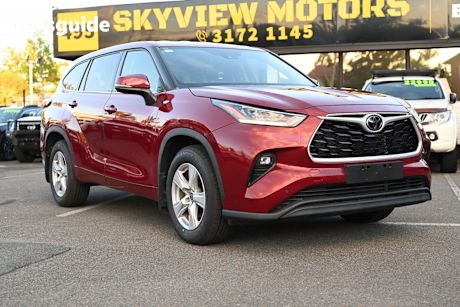 Red 2021 Toyota Kluger SUV GX F
