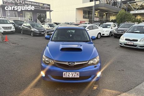 Blue 2009 Subaru Impreza Hatchback Wrx (Awd)