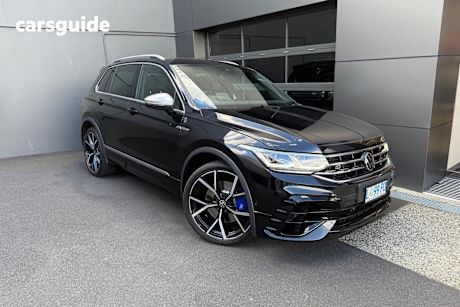 Black 2023 Volkswagen Tiguan SUV R 4WD