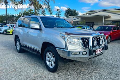 Silver 2015 Toyota Landcruiser Prado Wagon Gx (4X4)