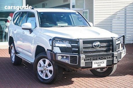 White 2022 Toyota Landcruiser Wagon Lc300 Gxl (4X4)