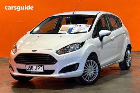 White 2014 Ford Fiesta Hatchback Ambiente
