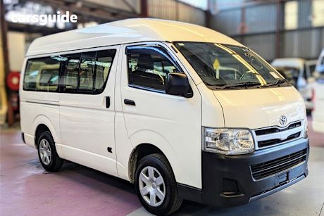 White 2013 Toyota HiAce Commercial R