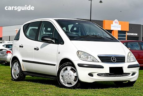 White 2001 Mercedes-Benz A160 Hatchback Classic