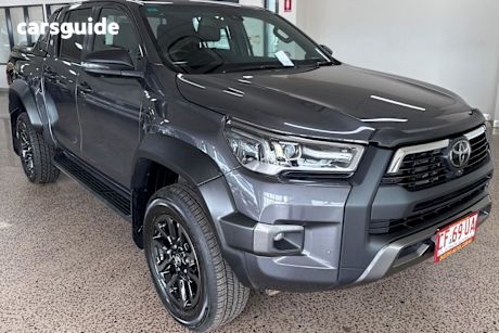 Grey 2024 Toyota Hilux Double Cab Pick Up Rogue 48V (4X4)