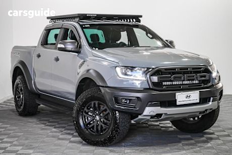 Grey 2019 Ford Ranger Double Cab Pick Up Raptor 2.0 (4X4)