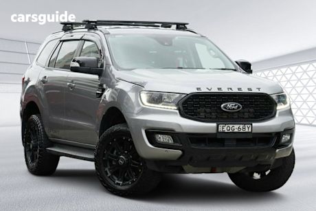 Silver 2021 Ford Everest Wagon Sport (4Wd)