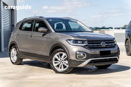 Grey 2021 Volkswagen T-Cross Wagon 85Tsi Style