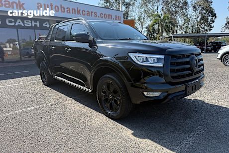 Black 2023 GWM UTE Ute Tray CANNON VANTA 4X4