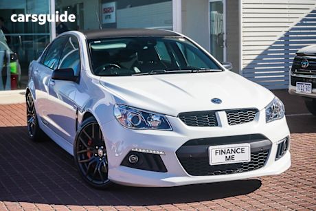 White 2014 HSV Clubsport Sedan R8