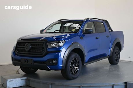 Blue 2025 GWM Cannon Ute Tray VANTA 4X4
