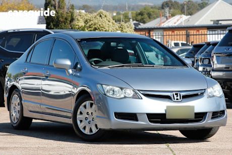 Blue 2006 Honda Civic Sedan VTI F