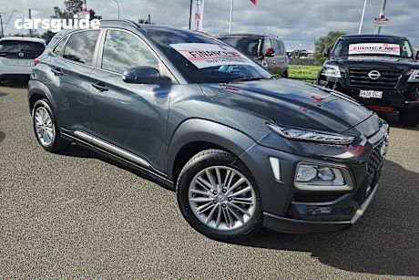 Grey 2020 Hyundai Kona SUV ELITE 4X4
