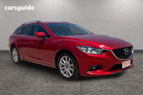 Red 2013 Mazda Mazda6 Sedan SPORT F