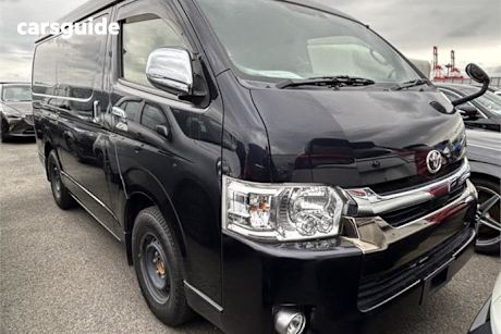 Black 2019 Toyota HiAce Commercial SPECIAL EDITION 50TH ANNIVERSARY LTD